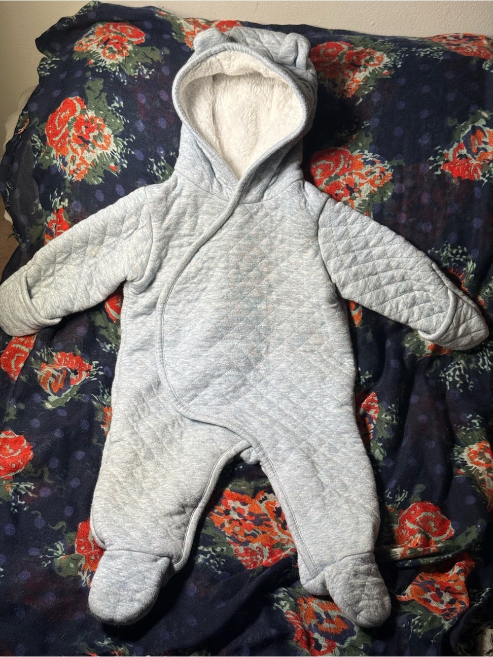 Carter’s Button-Up Quilted Winter Jumpsuit | Winter Coats Size 3 Months